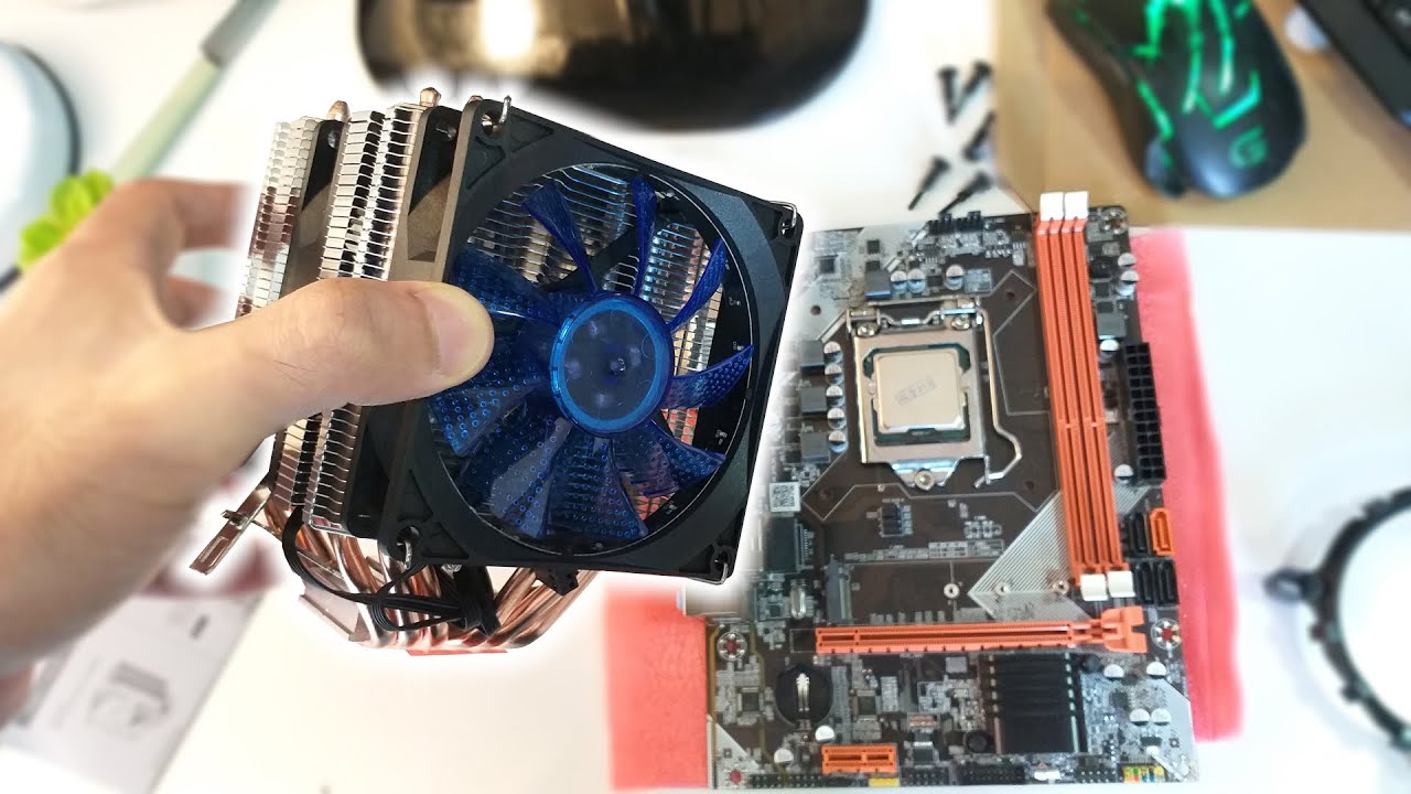 COMO INSTALAR O COOLER NO PROCESSADOR