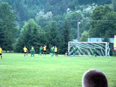 Zyndram Łącko - Budowlani Jazowsko - akcja Jazowska