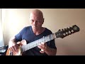 Pausing To Reflect (Royce Campbell) Michael Coppola solo 9 string guitar