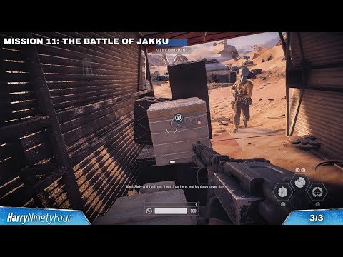 Star Wars Battlefront 2 - Mission 11: The Battle of Jakku All Hidden Item Collectible Locations