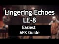 LE-8| Easiest AFK Guide + Trim Medal | Lingering Echoes | Arknights