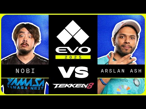 Evo 2025: TEKKEN 8 | Nobi vs Arslan Ash | Winners Semifinals