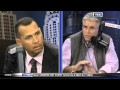 Alex Rodriguez and Mike Francesa YES Network.