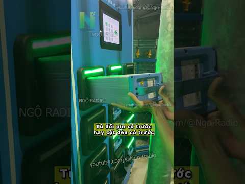 Tủ đổi pin có trước hay cột đèn có trước