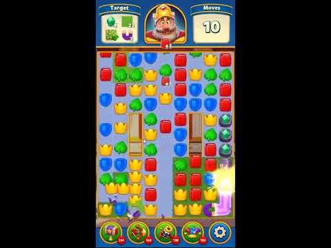 Royal Match Level 3697 - NO BOOSTERS GAMEPLAY 👑 | SKILLGAMING ✔️