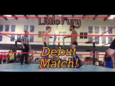 Little Fury (son of Disco Fury) - Debut Wrestling Match vs Matt XStatic