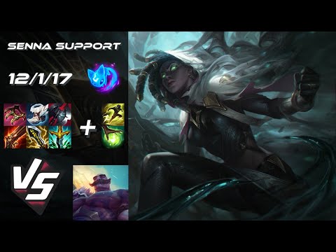 SUPPORT Senna vs Braum - NA Grandmaster Patch 26.1