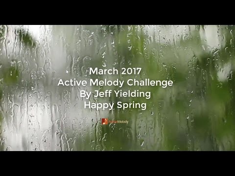 Active Melody March 2017 Challenge