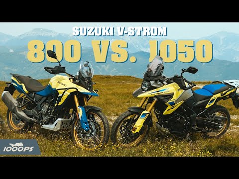 Suzuki goes 21 Zoll! Reiseendurovergleich Suzuki V-Strom 1050 DE - 800 DE 2023