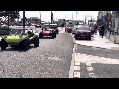 Great Yarmouth car meet , buggy crew leaving cruise