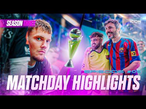 Marlon Morgenstern makes his Icon League debut - S3 MATCHDAY #05 ALL HIGHLIGHTS ⚽🔥