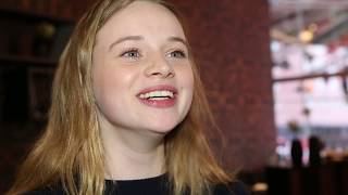 DAS SCHÖNSTE MÄDCHEN DER WELT Luna Wedler Interview EFP SHOOTING STARS 2018 blue my mind