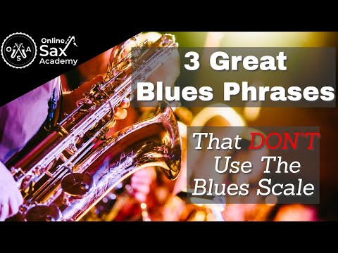 3 Great Blues Phrases [That Don't Use The Blues Scale] #5
