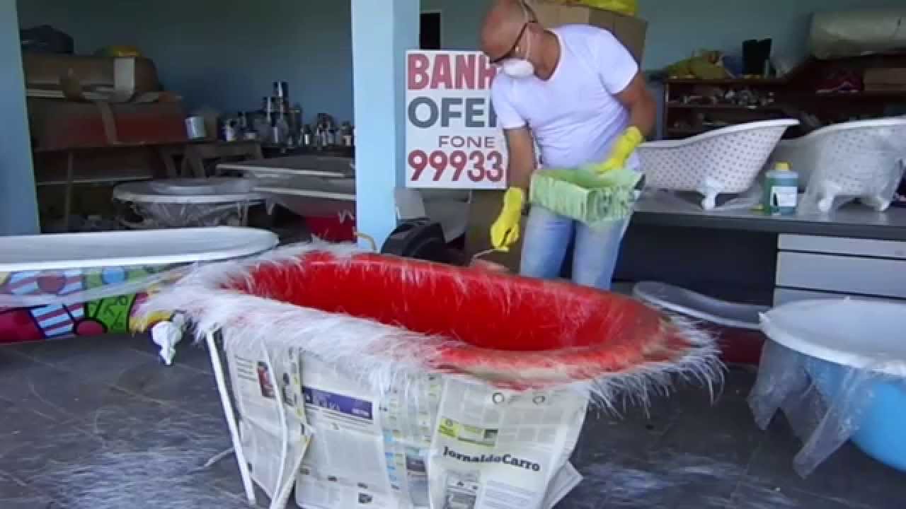 Watch Now Molde em fibra de vidro banheira parte-2 Molde em fibra de vidro banheira parte-2