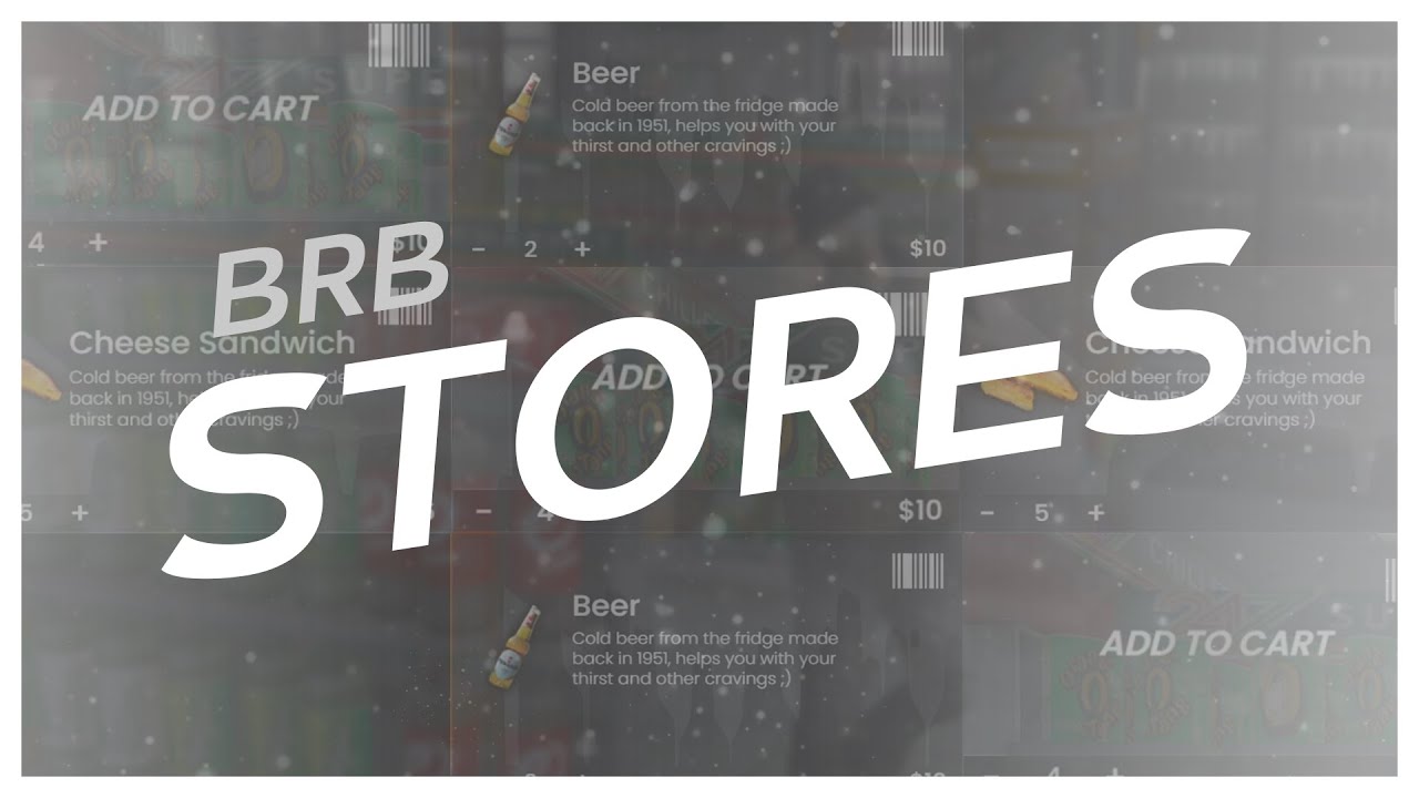 🛒 BRB Stores [ESX/QB] - Experience New Type Of Shopping! thumbnail 2