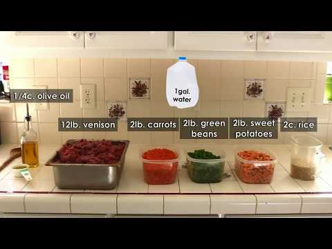 Homemade Venison (or Beef) Stew Recipe for Dogs