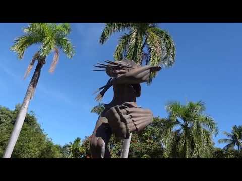 PASSEIO NA RUA TAILÂNDIA: Parque Público Nong Buak Hard EM CHIANG MAI