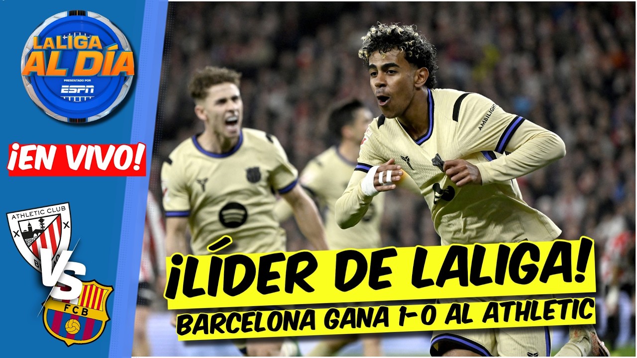 GOLAZO de LAMINE YAMAL rescata al BARCELONA mantiene el LIDERATO sobre Real Madrid | La Liga al Día