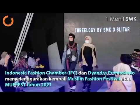 Karya Anak Anak SMKN 3 Blitar dan SMKN 3 Malang | Muslim Fashion Festival 2021