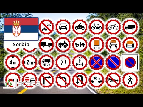 Prohibitory Traffic-Road Signs in Serbia (Belgrade, Novi Sad, Niš, Kragujevac, Subotica) | Learning