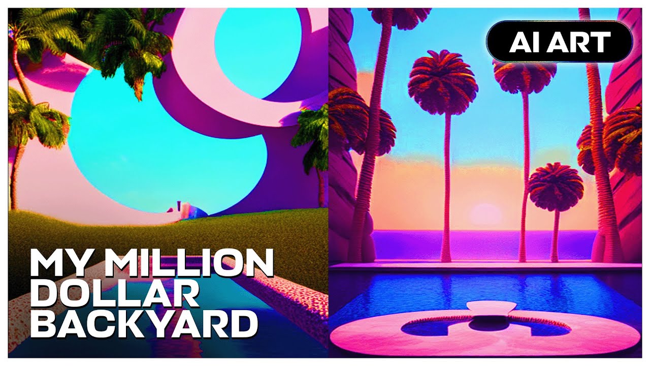 this is MY DREAM VACATION made USING AI (Stable Diffusion)