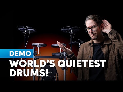 The Quietest Drum Set in the World