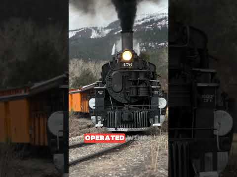 Coal Train That Clears Snow with Force