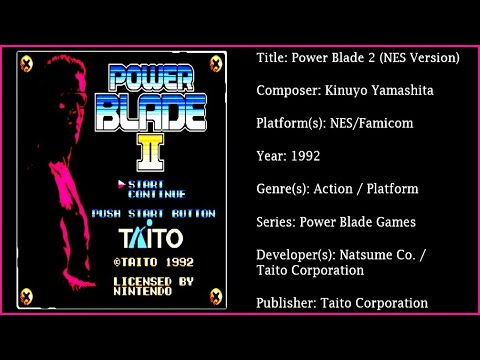 Power Blade 2 (NES) [Soundtrack in FULL HD & 320 KBPS]