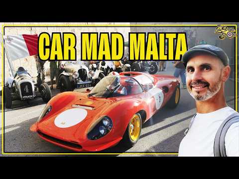 Exploring the Malta Classic Car scene - Hill Climb, Concours and Street Grand Prix over 4 days