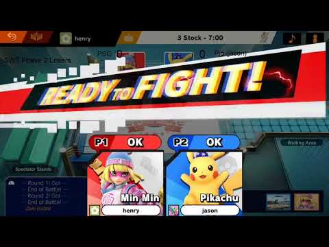 SWT NW Qualifier SSBU Online Tournament - PinkShirtGuy (Min Min) vs. Pig (Pikachu) Phase 2 Losers