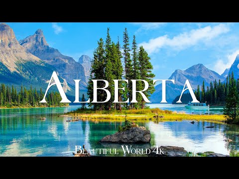 Alberta 4K Relaxation Film - Relaxing Piano Music - Travel Nature