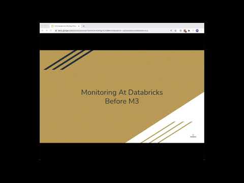 CNCF On-Demand Webinar: Scaling Monitoring at Databricks from Prometheus to M3