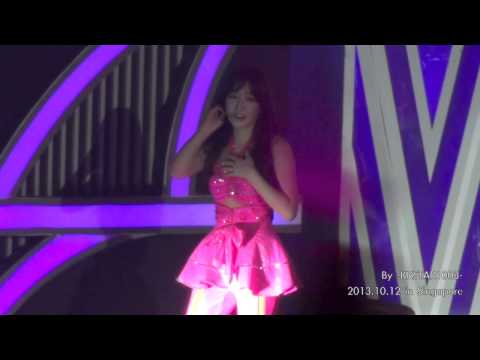 131012 SNSD World Tour in Singapore_Taeyeon_Say Yes