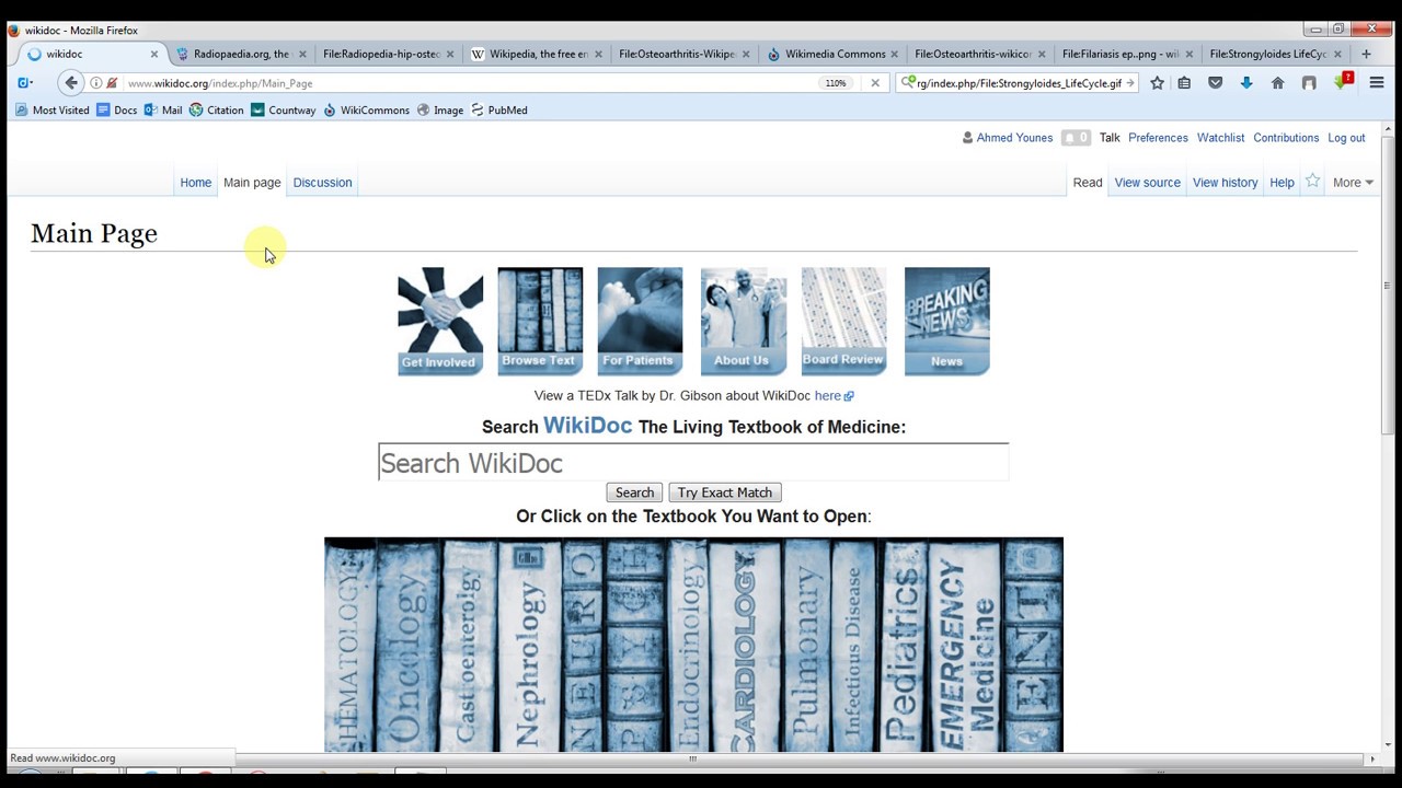 Image attribution on WikiDoc