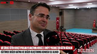 SDÜ Sürekli Eğitim ve Araştırma Merkezi, İl Emniyet Personeli İçin Eğitim Düzenl