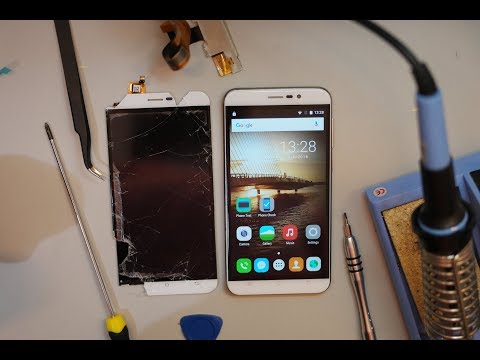 Cubot Dinosaur - Display Wechseln Tauschen Reparatur [Deutsch/German] Teardown / Disassembly