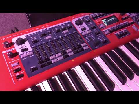 NORD STAGE 3 tutorial. The basic parts