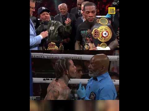 Gervonta Davis says he had hair grease in his eyes after fighting Lamont Roach in the 9th round 🎥