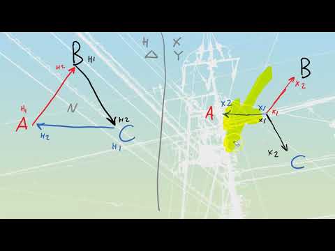 Three Phase Transformer connections - Delta in to Wye Out - L3 P3 LT2D