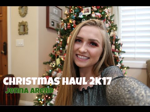 CHRISTMAS HAUL 2017 ♡ JENNA AREND