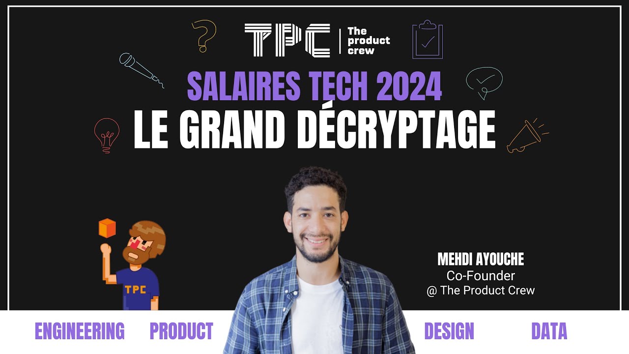 Vidéo décryptage salaires Tech 2024