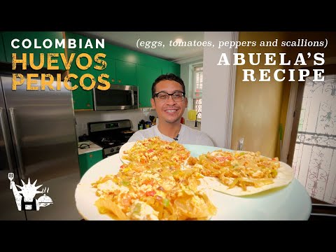 Native Dish: Colombian Huevos Pericos - NYC Immigrant Cuisine: Daniel Puerto