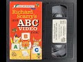 Richard Scarry S Best ABC Video Ever VHS Rip
