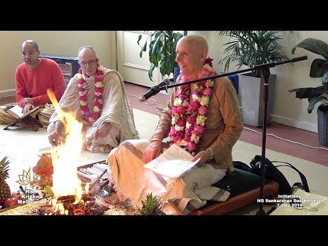 Initiations - HG Sankarshan Das Adhikari - 7 July 2019
