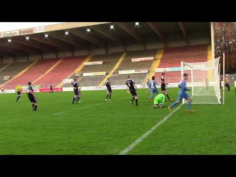 Zusammenfassung: KFC Uerdingen - VfB Hilden (08.11.2015)