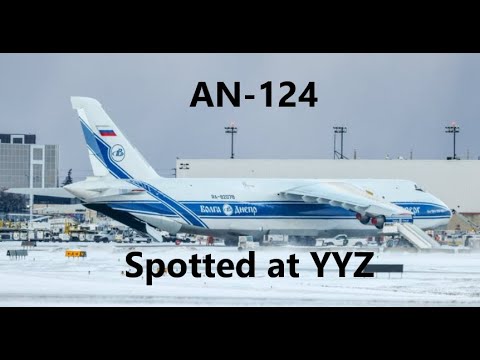 AN-124 spotted at Toronto Pearson