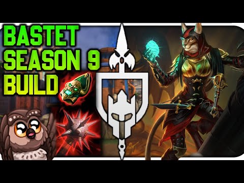 UNKILLABLE BASTET LIFESTEAL BUILD FOR SMITE SEASON 9!