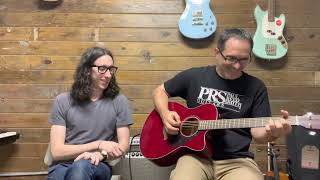 Video thumbnail for Yamaha FSX800C Ruby Red Review and Demo by AllenMusicShop
