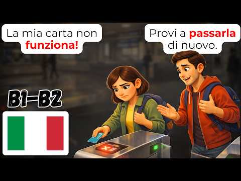 🇮🇹 Learn Italian in 25 Minutes: 60+ Metro & Transit Phrases You Need (B1-B2)