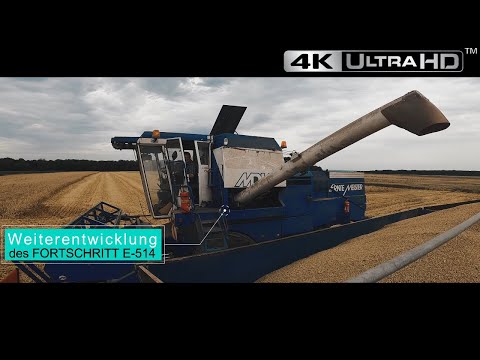 Trailer! Gerste Ernte MDW ERNTE MEISTER 514 S / 4k UHD Bischofrode 13.07.2021